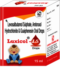Levosalbutamol Ambroxol & Guaiphenesin Drops