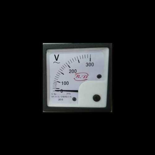72mm Brass Voltmeter