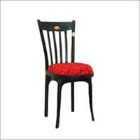 Black Plastic Outdoor Chair