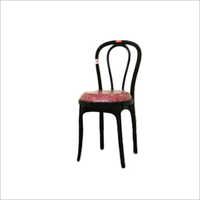Black Plastic Armless Chair