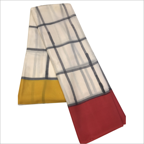 Ladies Pure Silk Hand Painted Saree