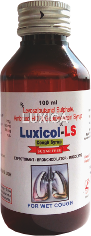 Levosalbutamol Ambroxol & Guaiphenesin Syrup