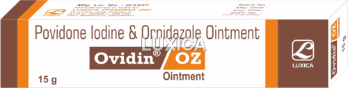 Povidone Iodine & Ornidazole Ointment By LUXICA PHARMA INC.
