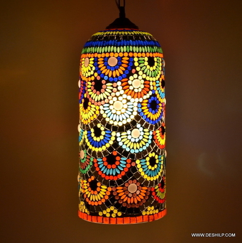 RadiantDots Mosaic Ceiling Lantern