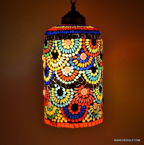 Antique Hanging Light Mosaic Hanging Lamps Hanging