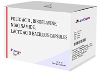 Folic Acid, Riboflavine, Niacinamide, Lactac Acid Bacillus Softgel Capsules