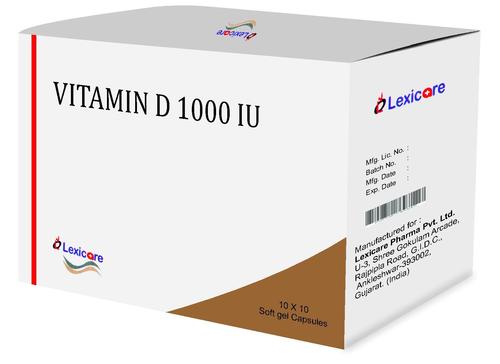 Vitamin D Softgel Capsules