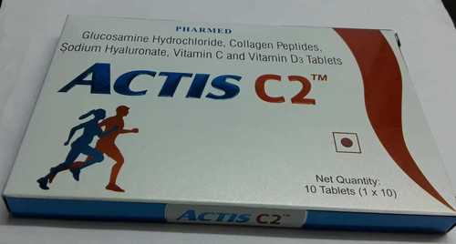 Glucosamine Hydrocloride Collagen Peptidessodium Hyalluronate Vitamin C Vitamin D3 Tablets General Medicines