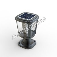 100 Lumens Fully Automatic All-In-One LED Solar Garden Post Light