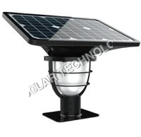 300 Lumens Fully Automatic All-In-One LED Solar Garden Gate Post Light