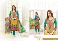 Printed Cotton Salwar Suits