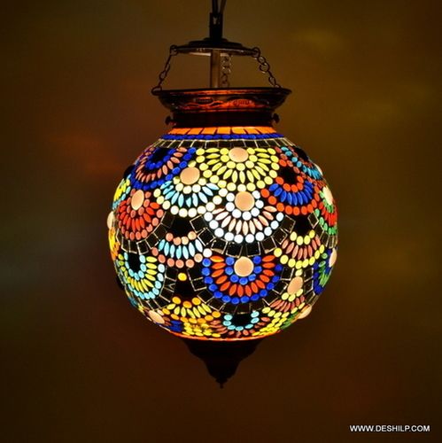 Mosaic Hanging Lamp Chandelier Mosaic Home Hanging