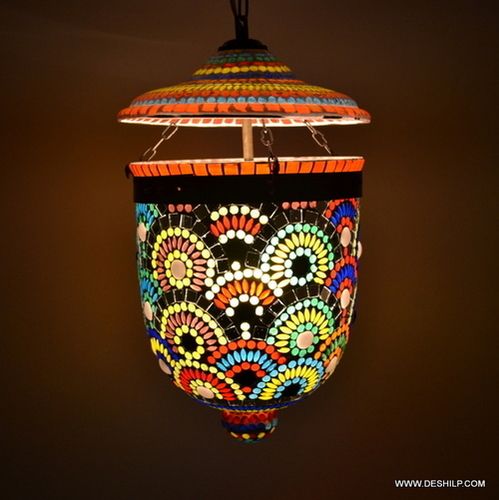 Large hanging pendant Lantern Candle holder lamp Floor Stand outdoor