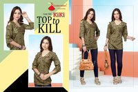 Short Cotton Printed Kurtis