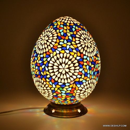 Design Blue & Mosaic Table Lamp