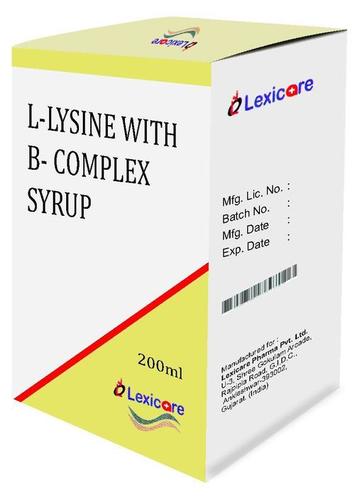 L-Lysine and Vitamin B-Complex Syrup