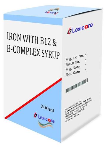 Iron And Vitamin B12 Syrup Dosage Form: Liquid