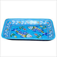 Pottery Rectangular Tray Design: Standard