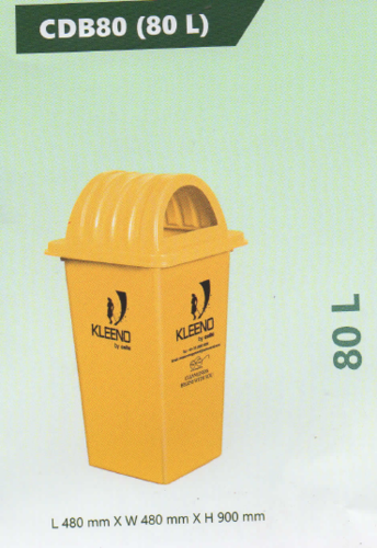 Cello Plastic Dustbin 80L