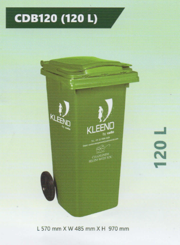 Cello Plastic Dustbin 120 L