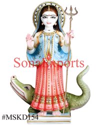 Khodiyar Maa Marble Statue