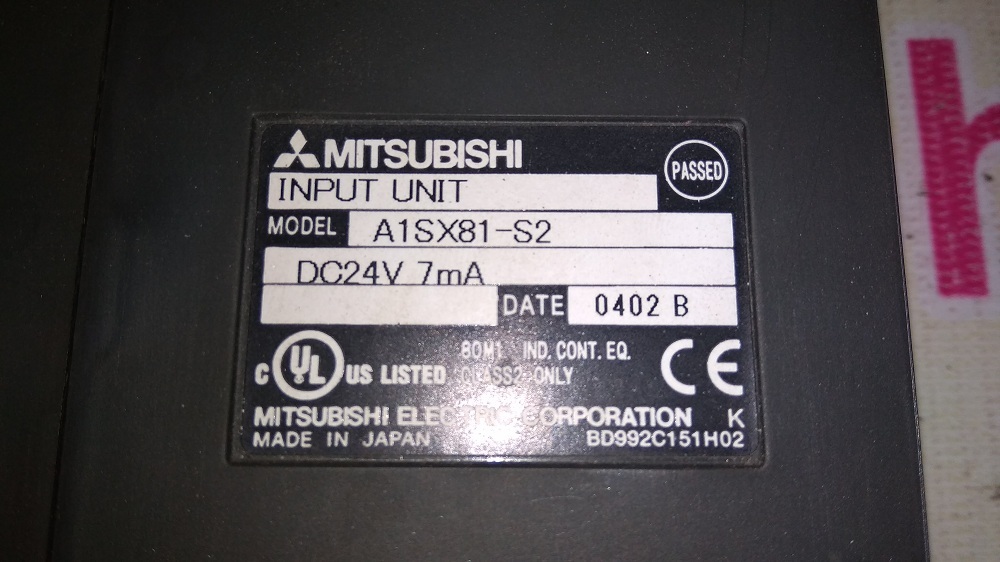 MITSUBISHI INPUT UNIT MODULE