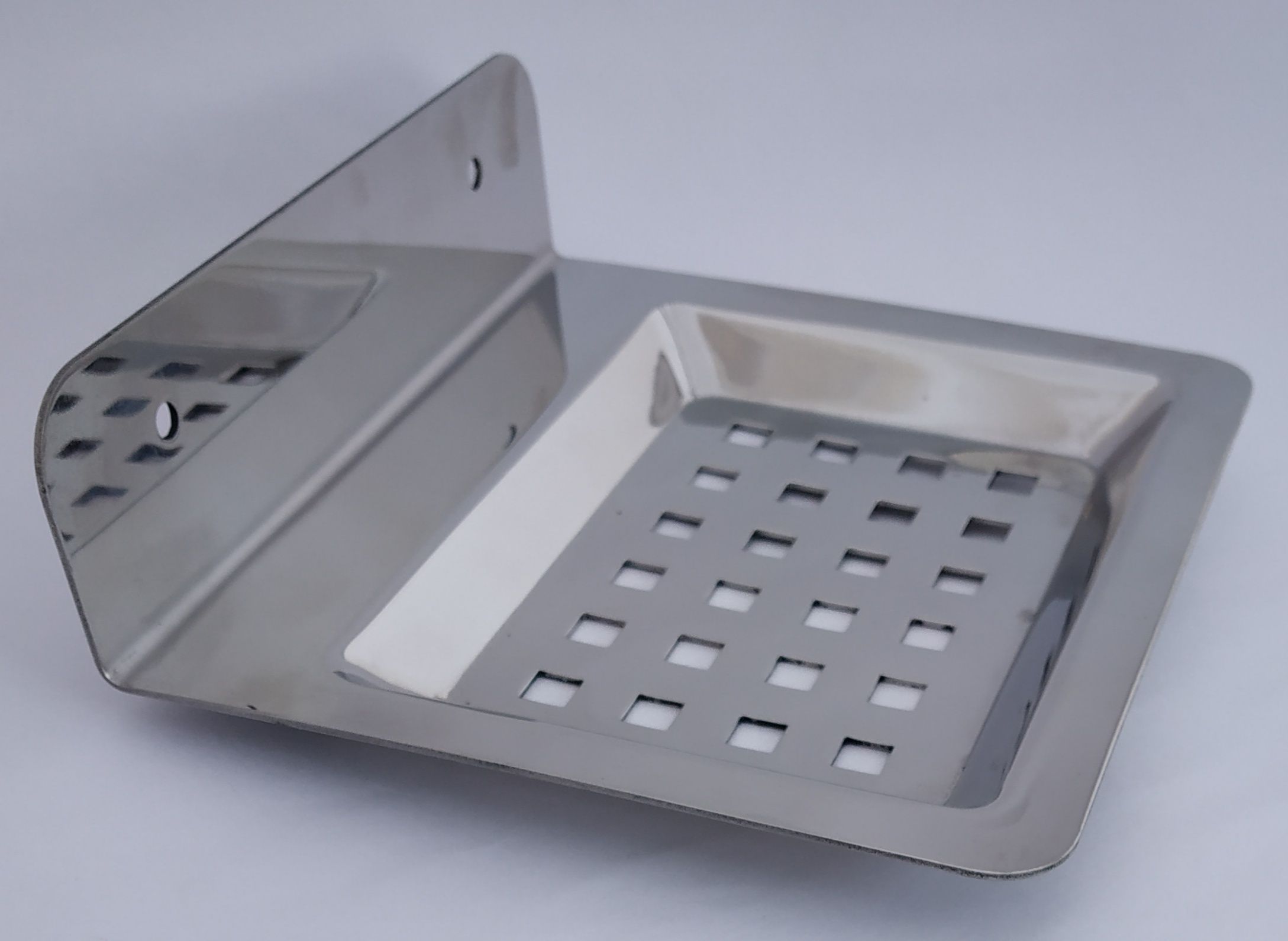 Stainless Steel Diamond Soap Dish