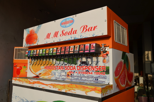 Multi Flavor Soda Machine.