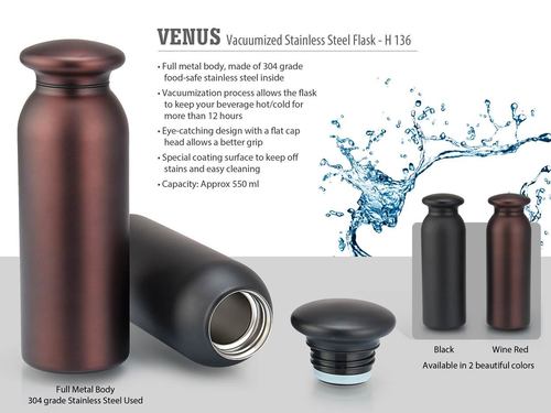 Aluminium Venus Vacuumized Flask