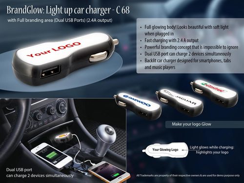 Light Up Car Charger