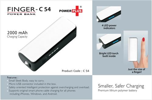 Plastic Smallest Power Bank