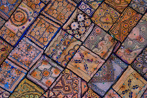 Rajasthani Patch Work Fabric