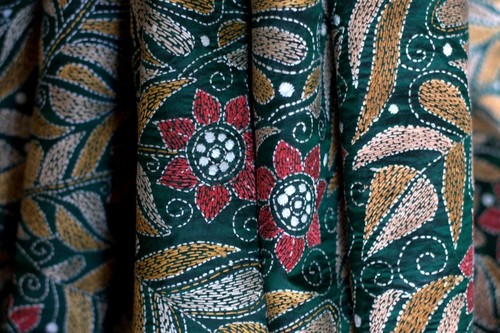 Kantha Embroidery Service / Kantha Work / Kantha Embroidered Fabric