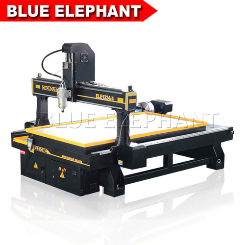 Vacuum Cleaning System 1324 4 Axis Cnc Wood Router Machine Engraver Drilling And Milling Machine And Cutting Cheap Price For Wood Doors