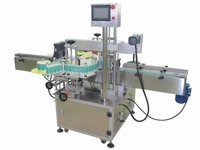Automatic Double Side Sticker Labeling Machine - Stainless Steel, Electric Drive, Silver Color | Eco Friendly, High Efficiency, Touch Screen Control, Low Noise