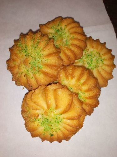Green Flower Biscuit By BAKED TREAT