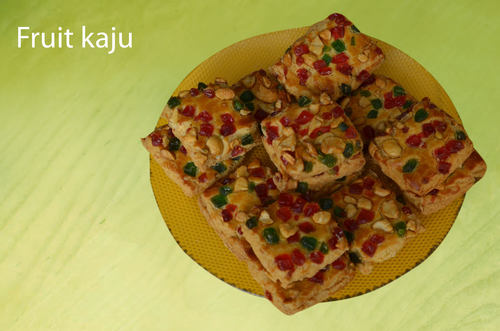 Fruit Kaju Cookies