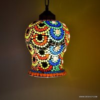 Multicolor Vintage Antique Lamp Diwali Festival  Decoration