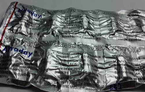 Aceclofenac sustained release enteric coated rabeprazole sodium capsules