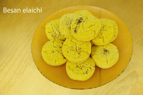 Besan Elaichi Nan Khatai