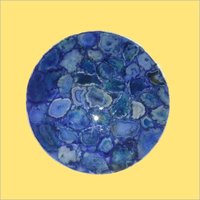 Blue Agate Marble Table Top
