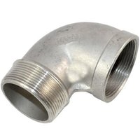 Elbow Pipe Fittings - Brass Material, Round Shape | Socket Joint Connection