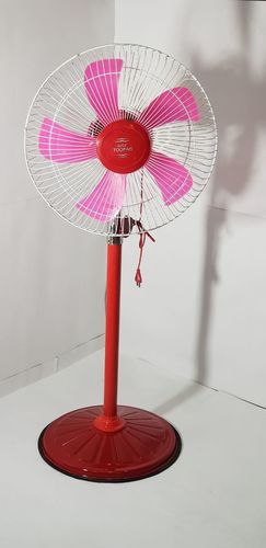 Red Pedestal Fan