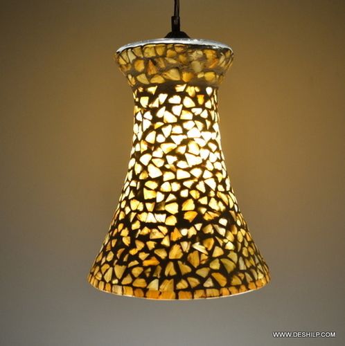 Glass Seap Hanging Lamp Shaped