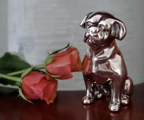 Dog Pet Figurine Urn By BRASSWORLD INDIA