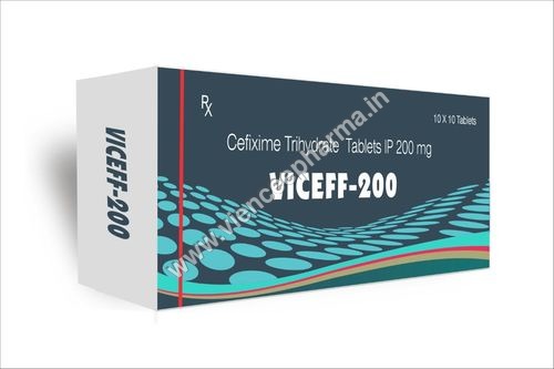 Cefixime Trihydrate Tablets IP 200 mg