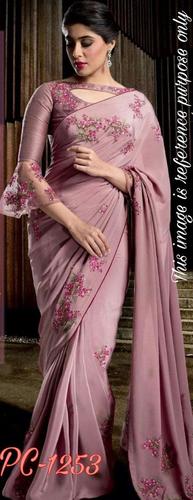 Multi Vichitra Silk Saree