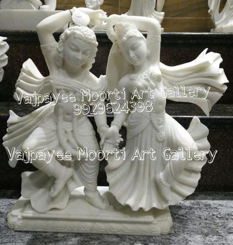 Radhe Krishna Marble Idol