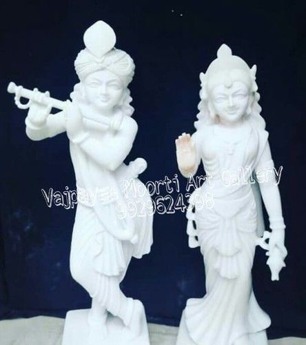 Radha Krishna Marble Murti