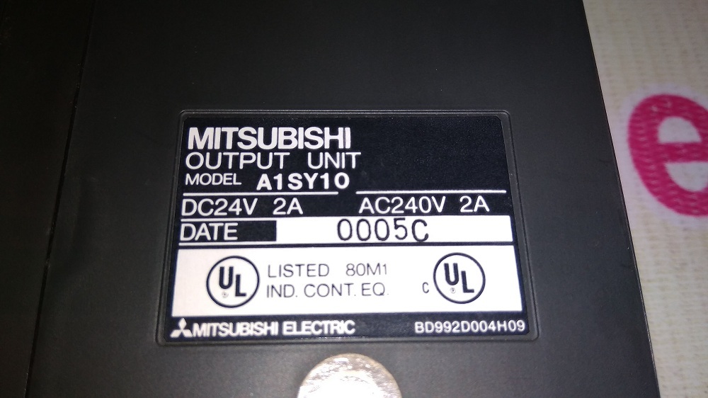 MITSUBISHI OUTPUT UNIT MODULE